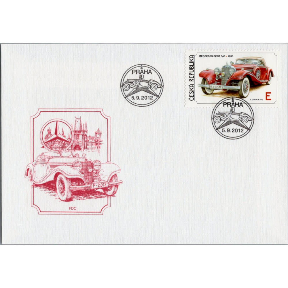FDC ČR, Pof.737**, E