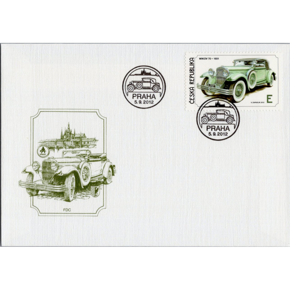 FDC Tchéquia, Pof.736 (Mi. 735), MNH, E