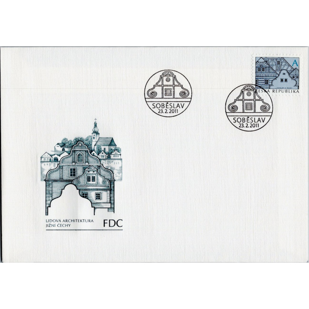 FDC Tchéquia, Pof.674 (Pof. 674), MNH, A