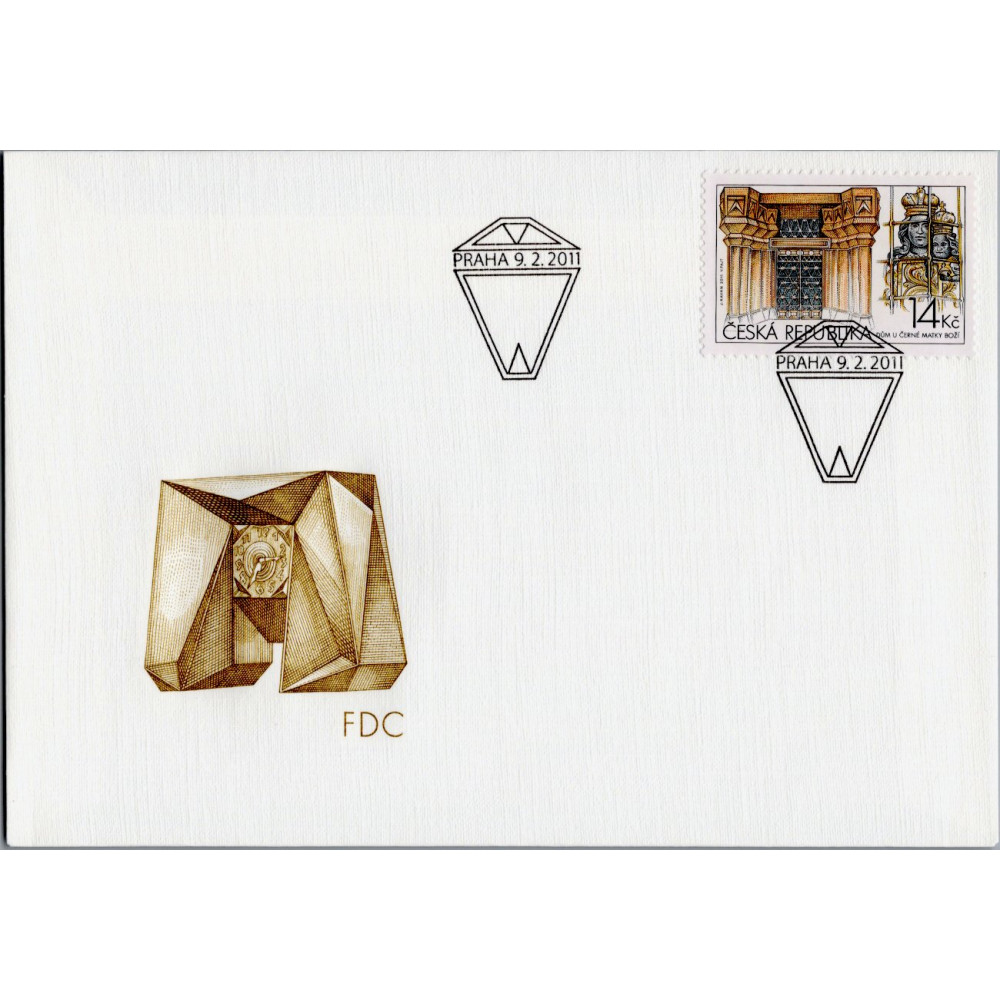 FDC Tschechische Republik, Pof.671 (Mi. 670)**, 14 Kč