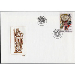 FDC Tschechische Republik, Pof.670 (Mi. 669)**, 12 Kč