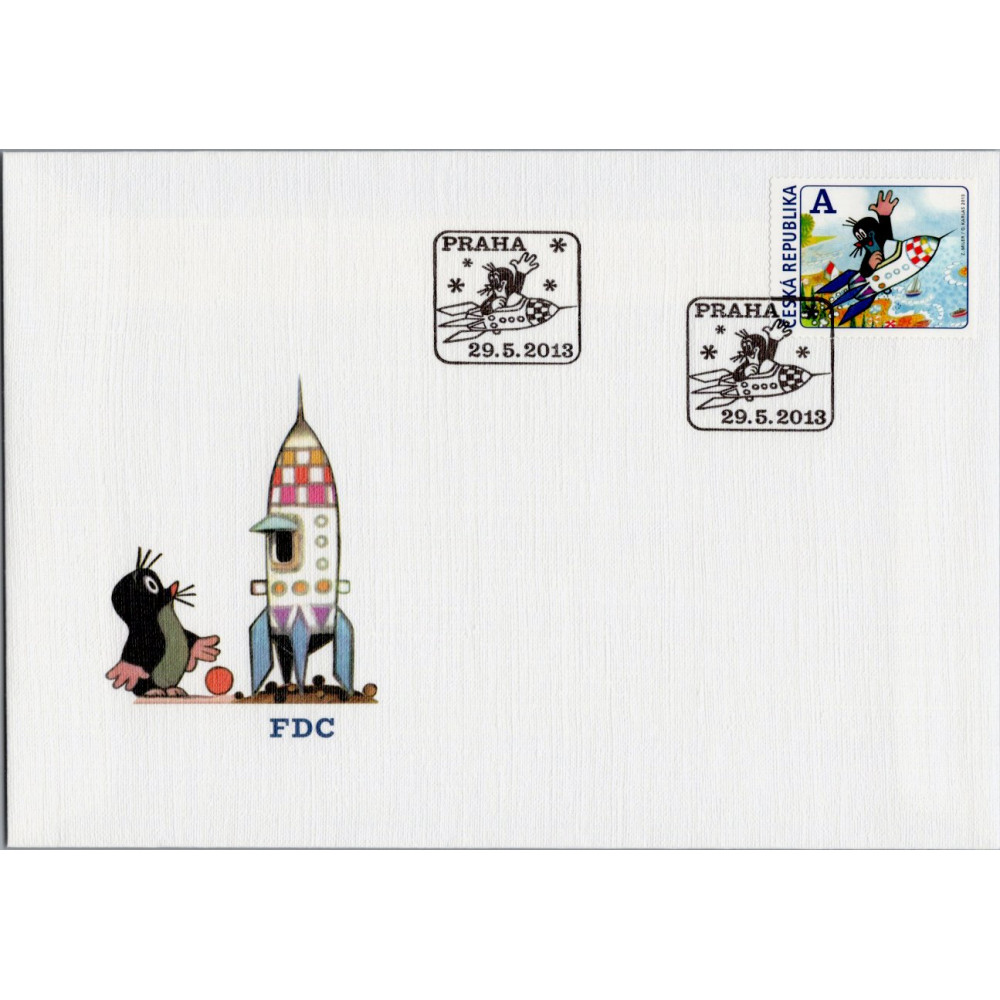 FDC ČR, Pof.766a**, A