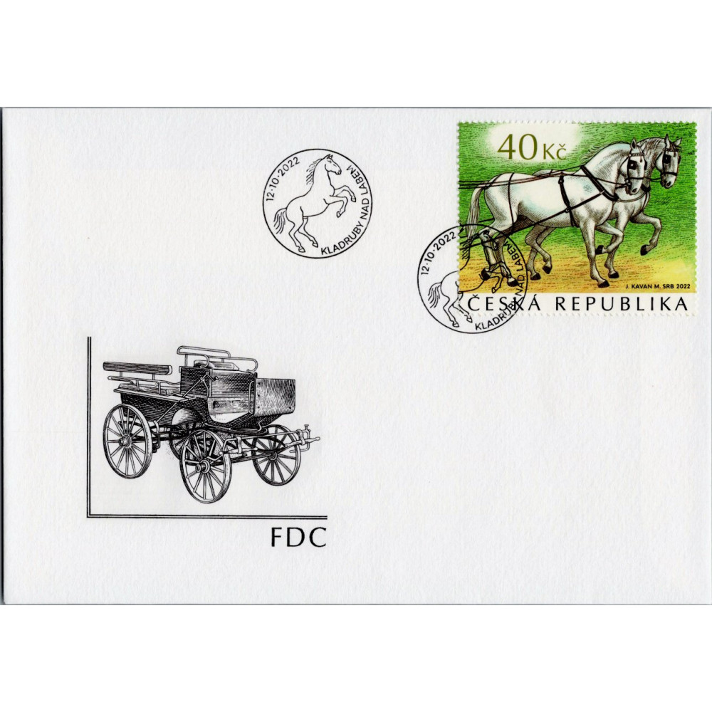FDC ČR, Pof.1183**, 40 Kč