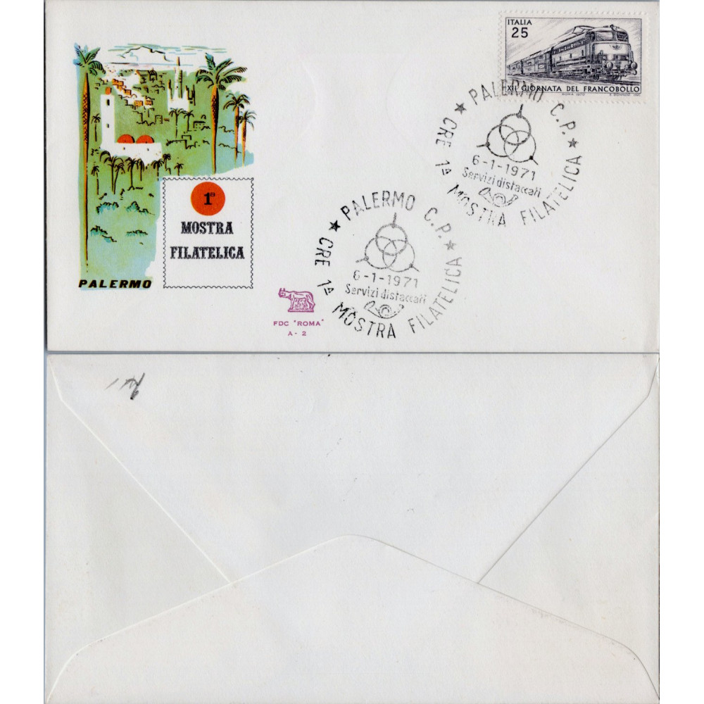 FDC Itálie, Mi.1327 (SG 1275)#, 25 L