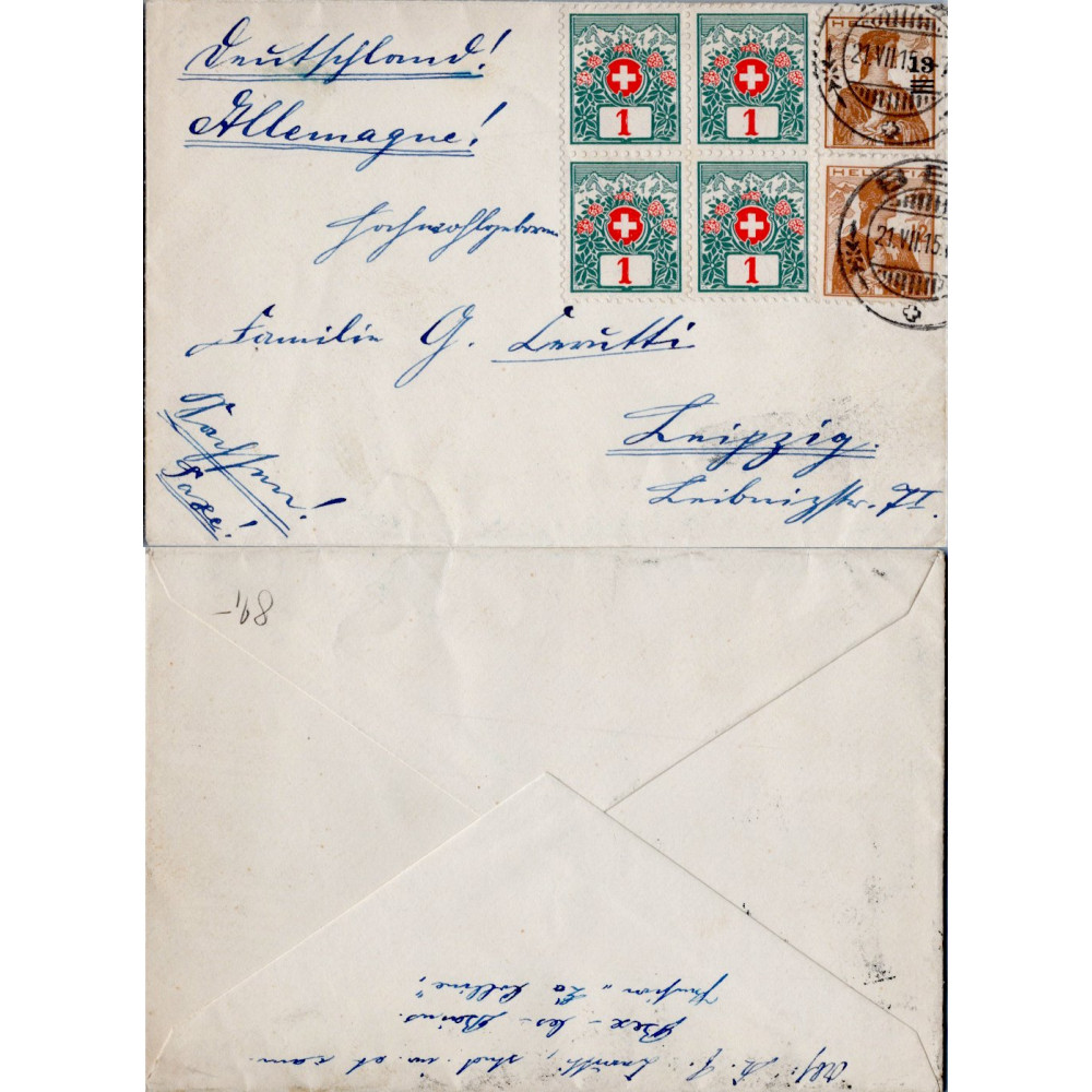 Brief Schweiz#, Schweiz