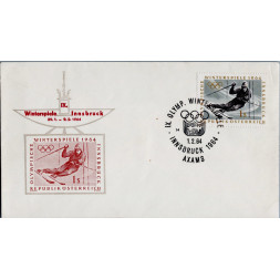 FDC Rakousko, Mi.1136 (SG 1401)**, 1 öS