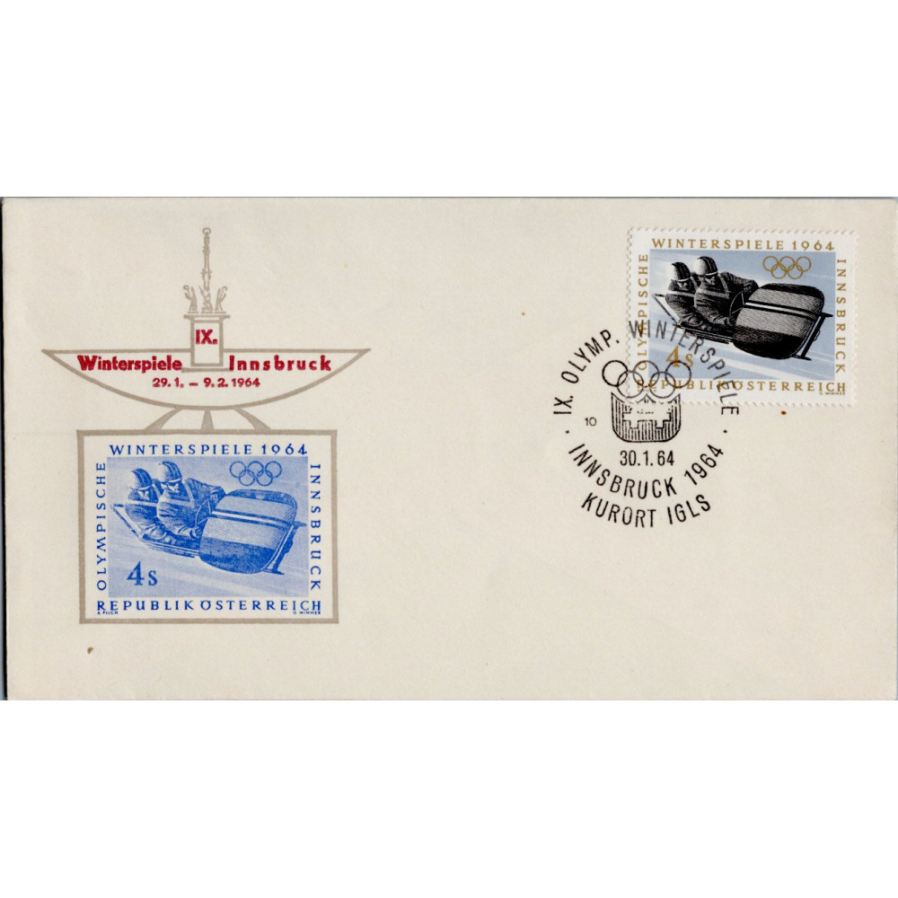 FDC Rakousko, Mi.1142 (SG 1407)**, 4 öS FDC Rakousko, Mi.1142 (SG 1407)**, 4 öS
