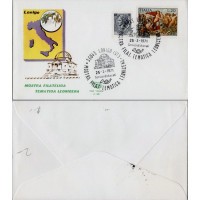 FDC Italia, Mi.1305 (SG 1253), Usado #, 20 L