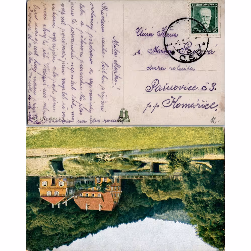 Cover Czechoslovakia, Used #