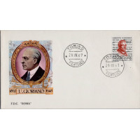FDC Italia, Mi.1241 (SG 1194), Usado #, 20 L