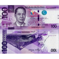 Billete Filipinas, 2020, series BM, 100 Piso, Pi. 225b.2, N/UNC