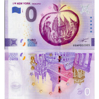 Bankovka 0 EUR, USAP 002005I, N/UNC, 2023, serie USAP, 002005I Bankovka 0 EUR, USAP 002005I, N/UNC, 2023, serie USAP, 002005I