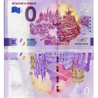 Bankovka 0 EUR, PF 003686, N/UNC, 2022, Šťastné a Veselé Bankovka 0 EUR, PF 003686, N/UNC, 2022, Šťastné a Veselé
