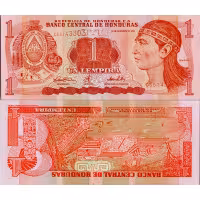 Cédula Honduras, 2000, series CS, 1 lempira hondurenha, Pi. 84a, N/UNC