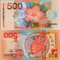 Cédula Suriname, 2000, 500 Gulden, Pi. 150, N/UNC
