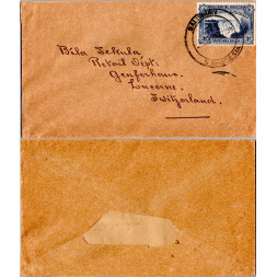 Envelope circulado Rodésia do Sul, SG30, Usado #