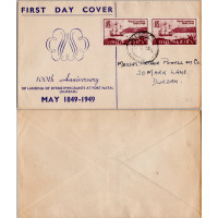 FDC Jižní afrika, SG127 (Mi. 209-210)#, 1 1/2 d FDC Jižní afrika, SG127 (Mi. 209-210)#, 1 1/2 d