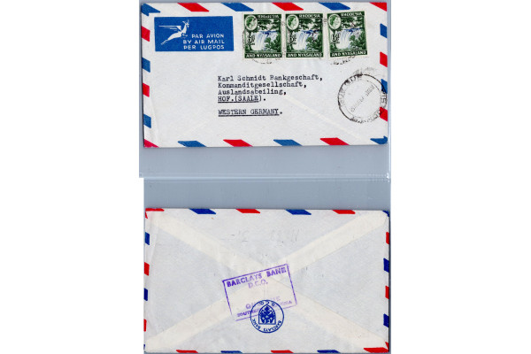 Celistvost Rhodesie a Nyasaland, SG24#