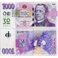 Bankovka ČR, 1000 Kč, Pi. 31a, N/UNC, 2008, serie R, 8