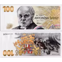 Pamětní banknovka, 100 Kč, Pi. A01, N/UNC, Česká republika, série A01!