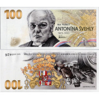 Pamětní banknovka, 100 Kč, Pi. A01, N/UNC, Česká republika, série A01!