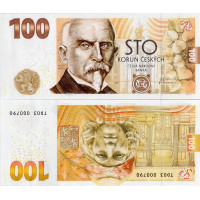 Pamětní banknovka, 100 koruna, Pi. TD 03, N/UNC, Česká republika, 2019, serie TD
