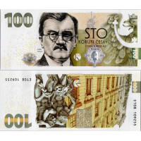 Pamětní banknovka, 100 Kč, Pi. ET 08, N/UNC, Česká republika, serie ET