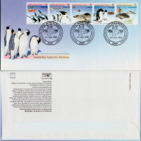FDC Antarktida, Mi.79-83#, Australské antarktické území