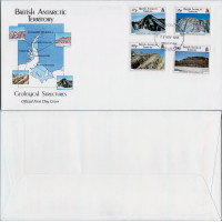 FDC Antarktida, Mi.241-244#, Britské antarktické území