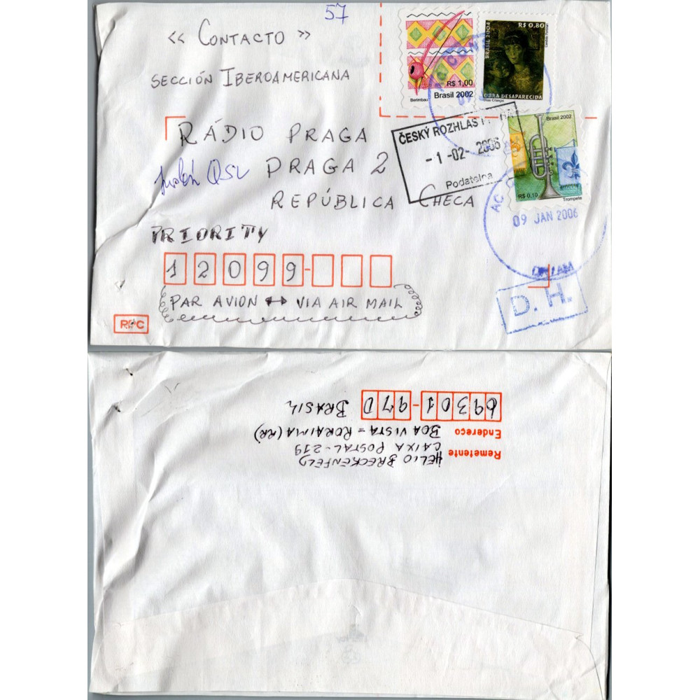 Brief Brasilien#, Brasilien