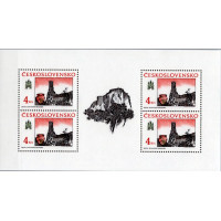 Bloco Tchecoslováquia, Pof.A2915 (Mi. 3023KB), MNH, 4 Kčs