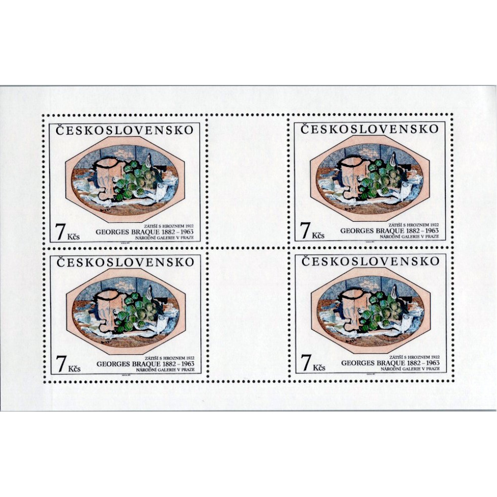 Přepážkový list PL ČSR, Pof.3025**, 6 Kčs