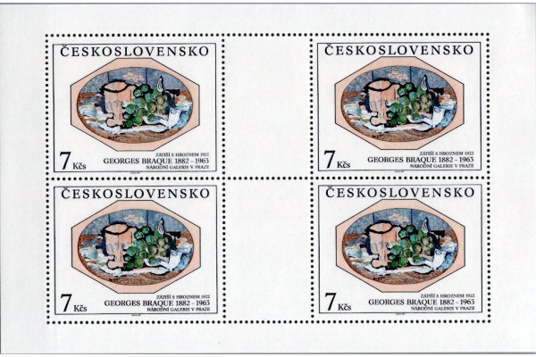 Přepážkový list PL ČSR, Pof.3025**, 6 Kčs