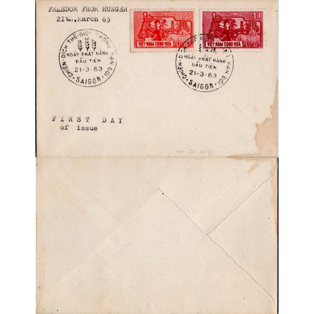 FDC 0 EUR#, Vietnam