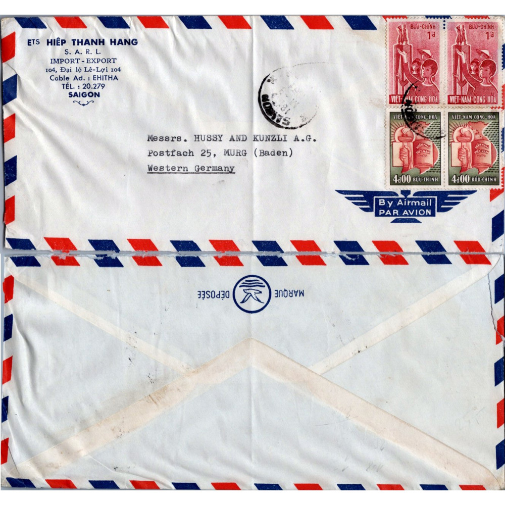 Brief Asien#, Vietnam