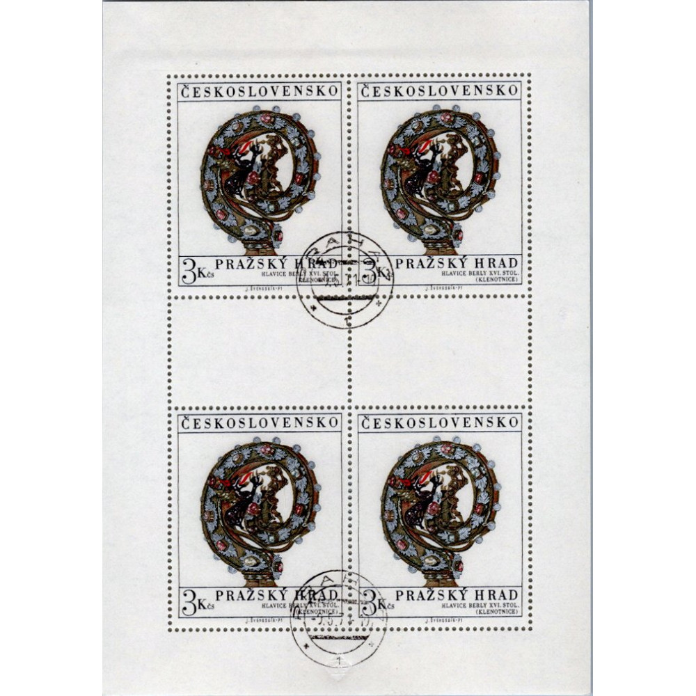 Přepážkový list PL ČSR, Pof.1895#, 3Kčs