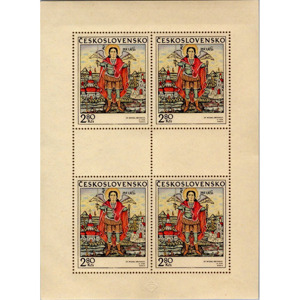 Přepážkový list PL ČSR, Pof.1867**, 2,80Kčs