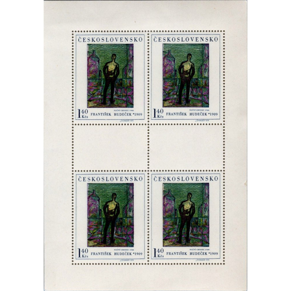 Přepážkový list PL ČSR, Pof.1855**, 1,40Kčs