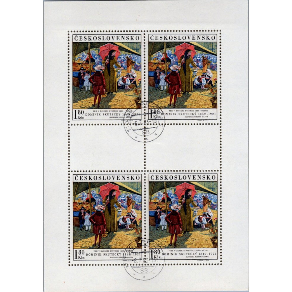 Přepážkový list PL ČSR, Pof.1856#, 1,80Kčs