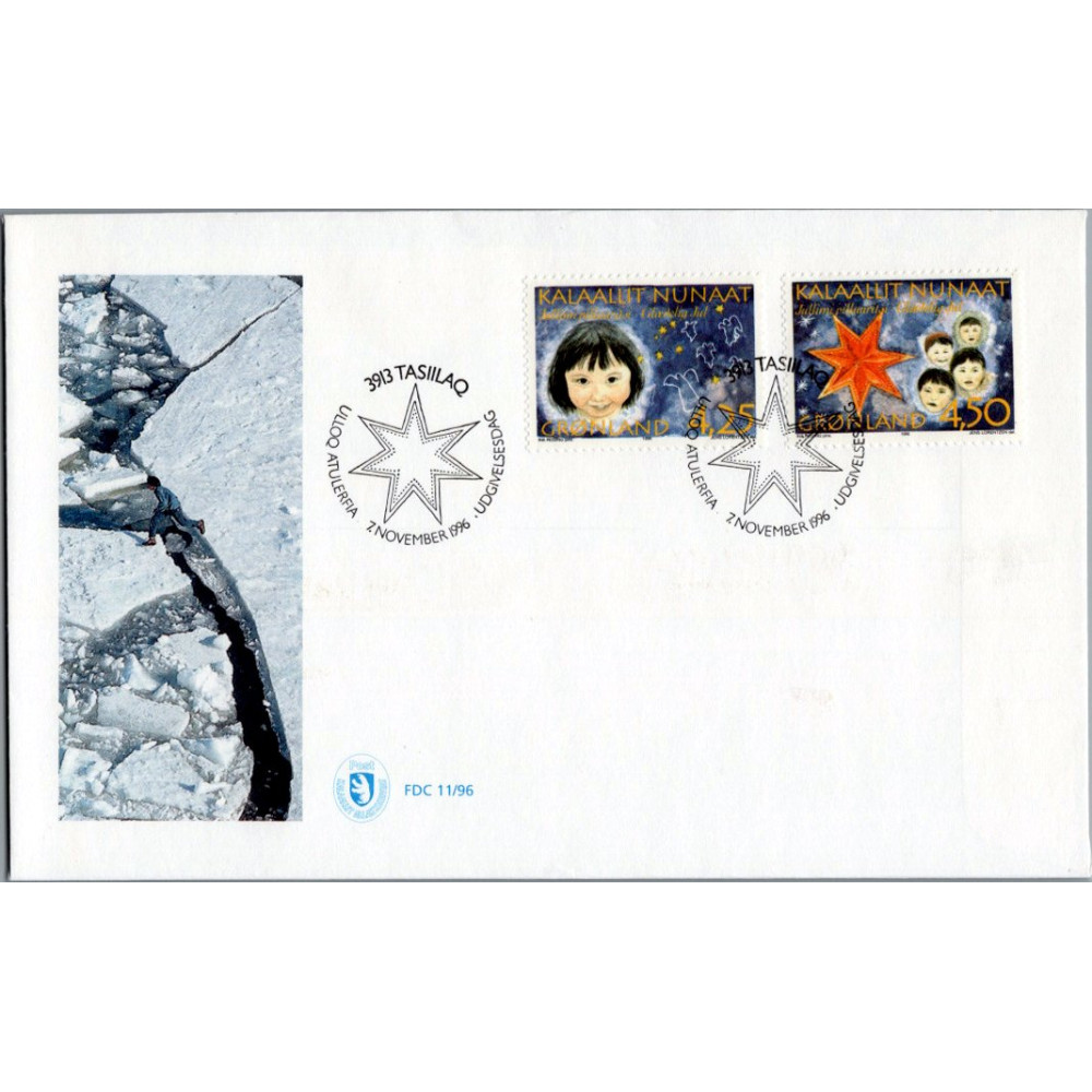 FDC Groenlândia, Mi.297-298, MNH