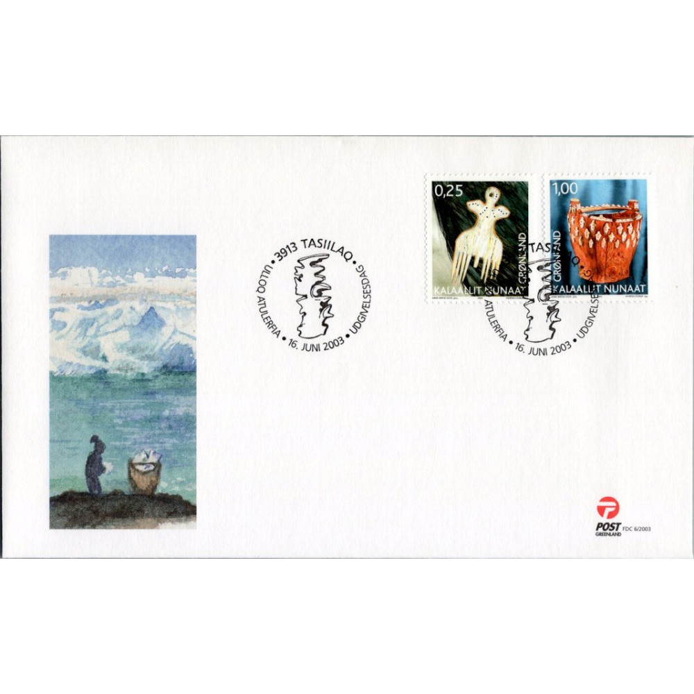 FDC Grönland, Mi.400 (SG 428)**, 0.25 dkr.