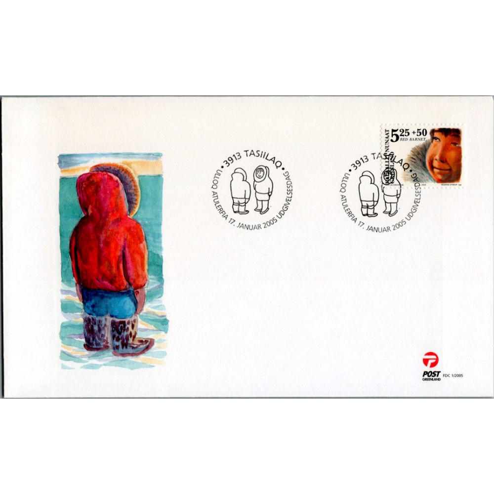 FDC Groenlandia, Mi.437 (SG 472), MNH