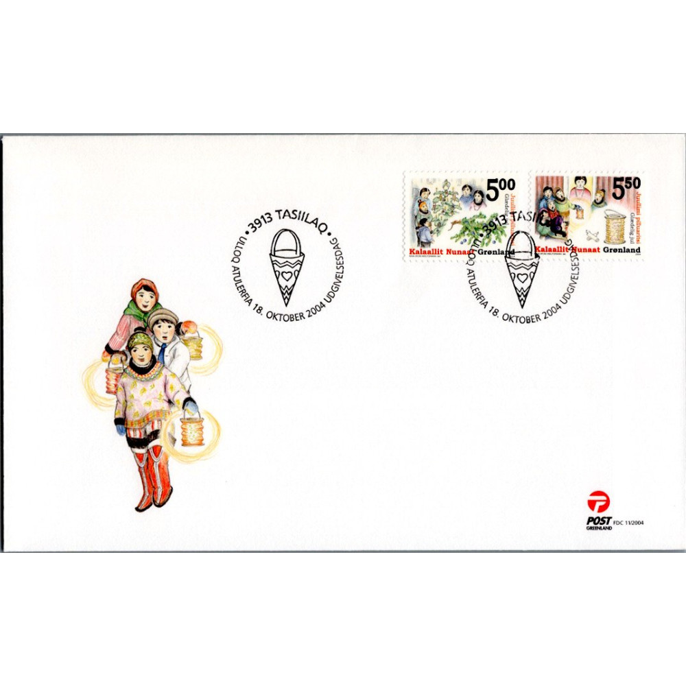 FDC Grönland, Mi.427 (SG 457)**, 5 dkr.
