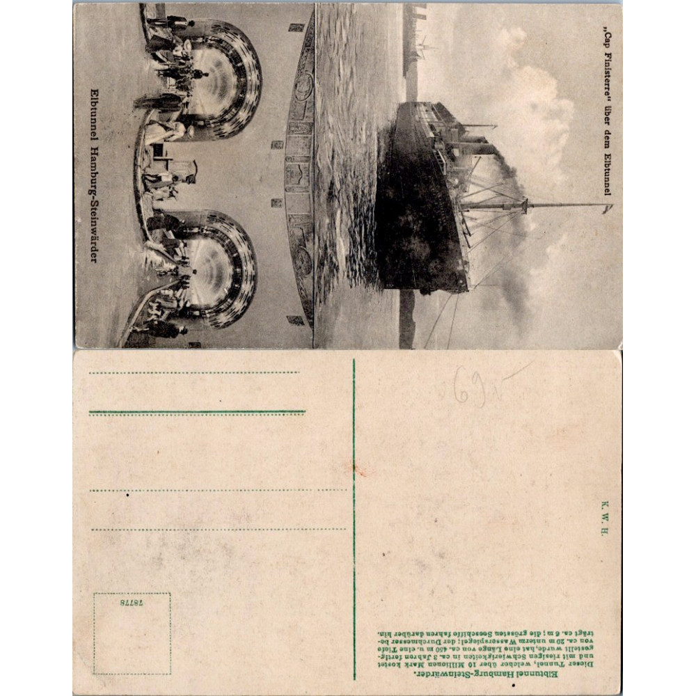 Postkarte (*), Deutschland – Hamburg