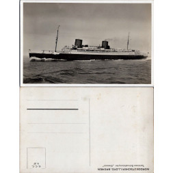 Pohlednice (*), Německo, TS "Bremen"