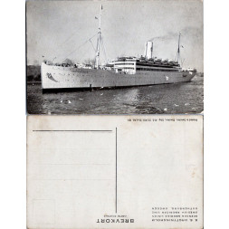 Pohlednice (*), Švédsko, SS "Drottningholm"