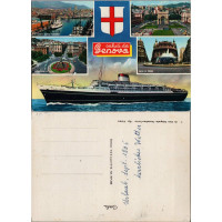 Cartão-postal , (*), Itália – Genova