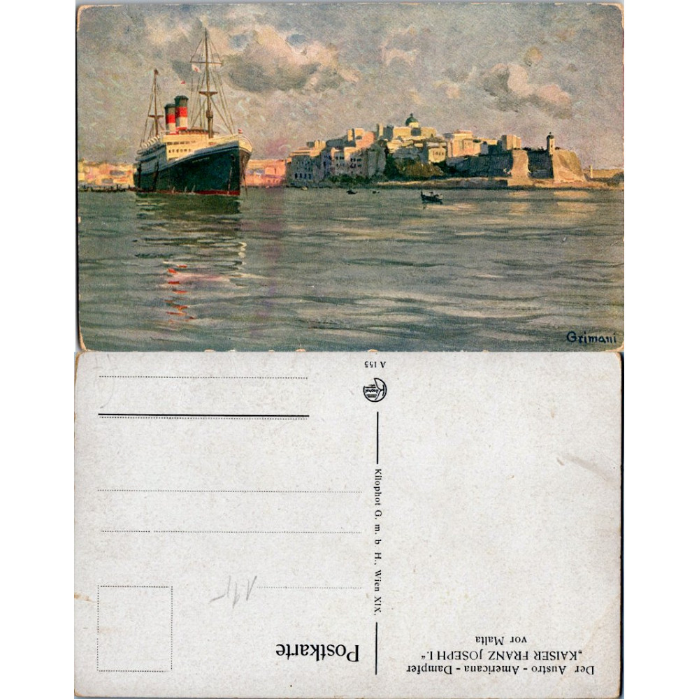 Cartão-postal , (*), Áustria – Malta