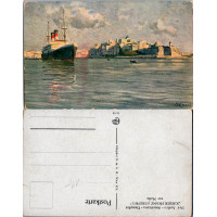 Tarjeta postal , (*), Austria – Malta