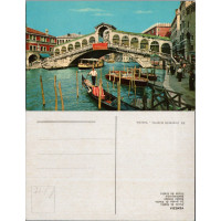 Postkarte (*), Italien – Rialtobrücke